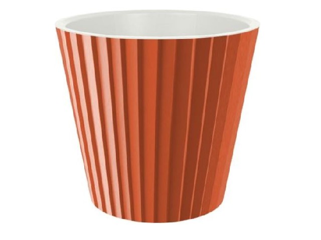 Горшок для цветов InGreen Sand  D280мм, 10,5л c дренажной вставкой итальянский терракот